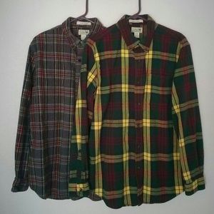 Men's plaid shirts